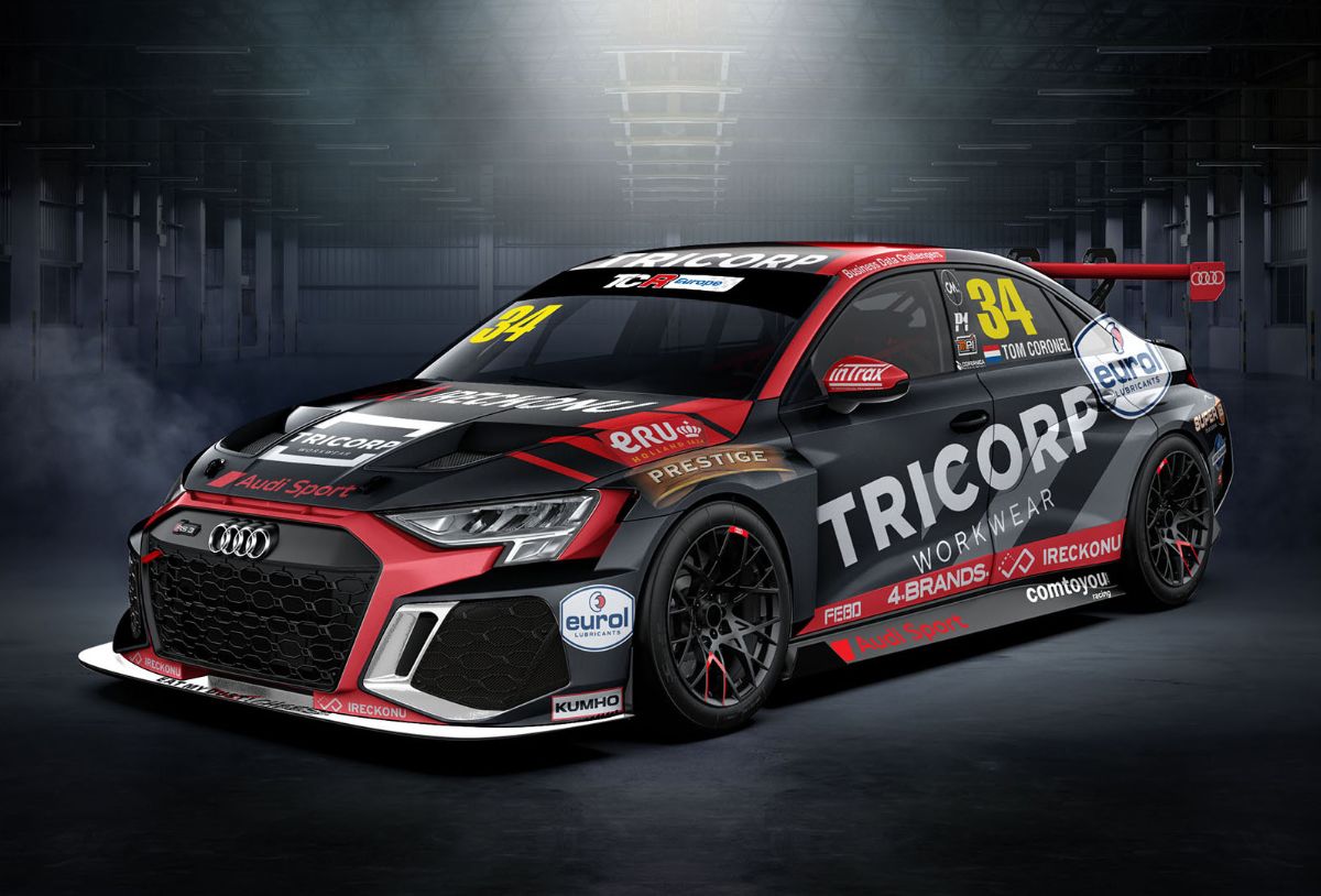 Tricorp Hauptsponsor Tom Coronel 2023